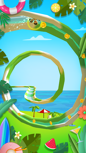 Waterpark Slide Race mod apk unlimited money download