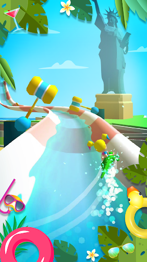 Waterpark Slide Race mod apk unlimited money downloadͼƬ1