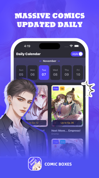 Comic Boxes Enjoy Comic World App Download for Android