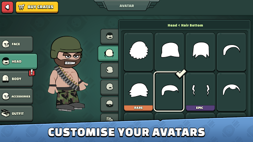 Mini Militia War.io mod apk unlimited ammo and nitro v5.5.0 screenshot 1