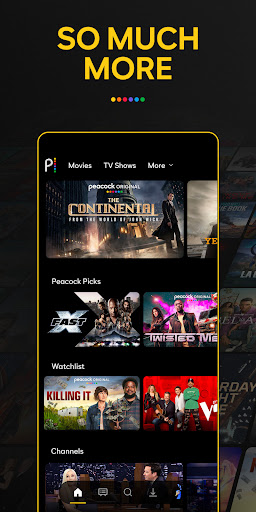 Peacock TV premium mod apk latest version download