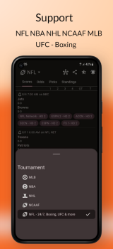 Dofu Live NFL NBA MLB NHL NCAA Apk Download for Android v2.1.9 screenshot 1