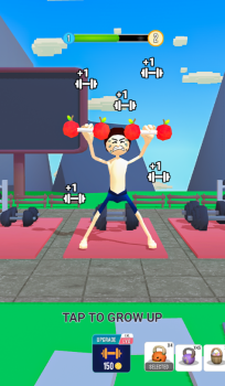 Gym Workout Clicker Muscle Up Mod Apk Latest Version v1.2.2 screenshot 3