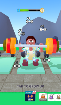 Gym Workout Clicker Muscle Up Mod Apk Latest Version v1.2.2 screenshot 4