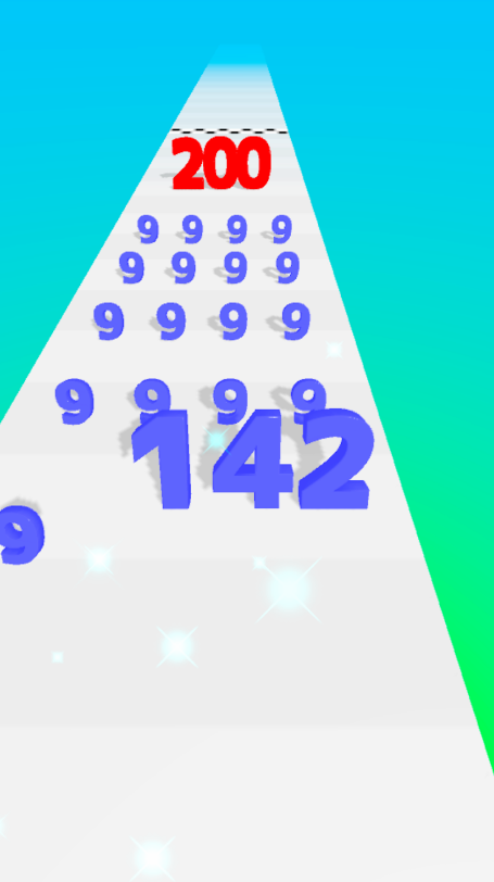 Number Master Run and merge Mod Apk Unlimited Money Download