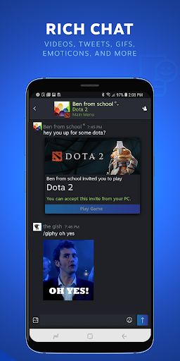 Steam Chat app voice chat download