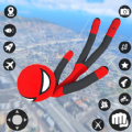 Download StickMan Rope Hero Spider Game Mod Apk