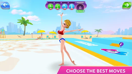 Gymnastics Superstar Star Girl Mod Apk Free Download v1.6.7 screenshot 1