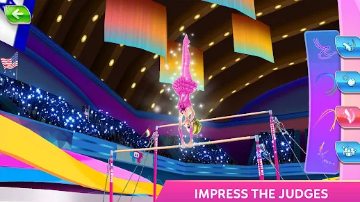 Gymnastics Superstar Star Girl Mod Apk Free Download v1.6.7 screenshot 2