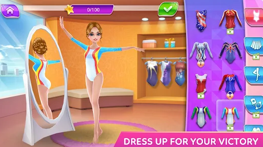 Gymnastics Superstar Star Girl Mod Apk Free DownloadͼƬ1