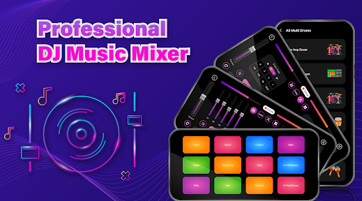 DJ Music Mixer DJ Mix Studio Mod Apk Free DownloadͼƬ1