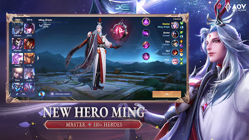 Garena AOV mod menu unlock all skin