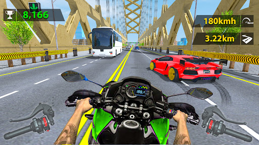 Moto Bike Rider Highway Racing apk downloadͼƬ1