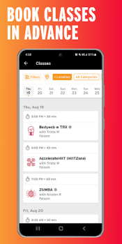 Crunch Fitness app download for android v5.9.8 screenshot 1