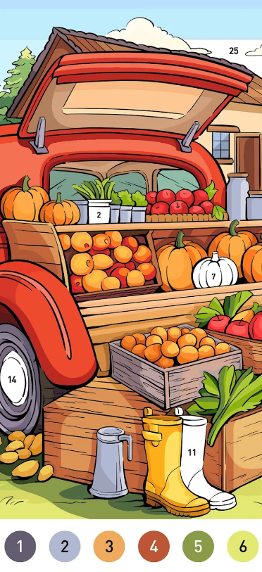 Country Farm Coloring Book Apk Download for AndroidͼƬ1