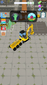 Dozer Demolish City Tear Down mod apk download v0.3.3 screenshot 1