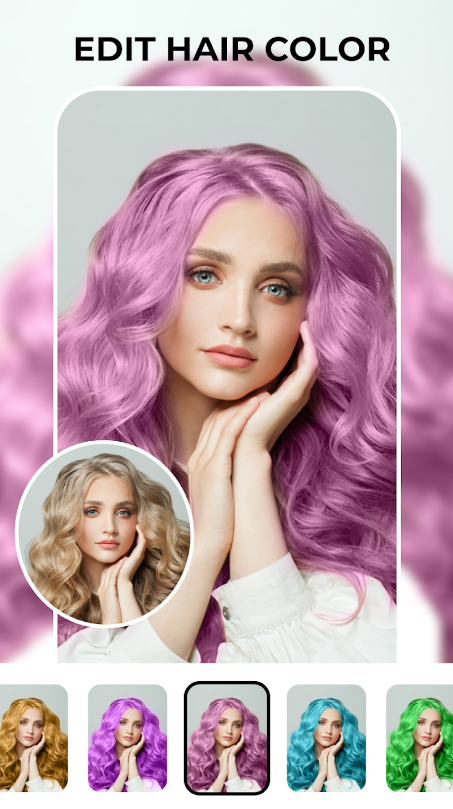 Hairstyle & Hair Color Try On App Free DownloadͼƬ1