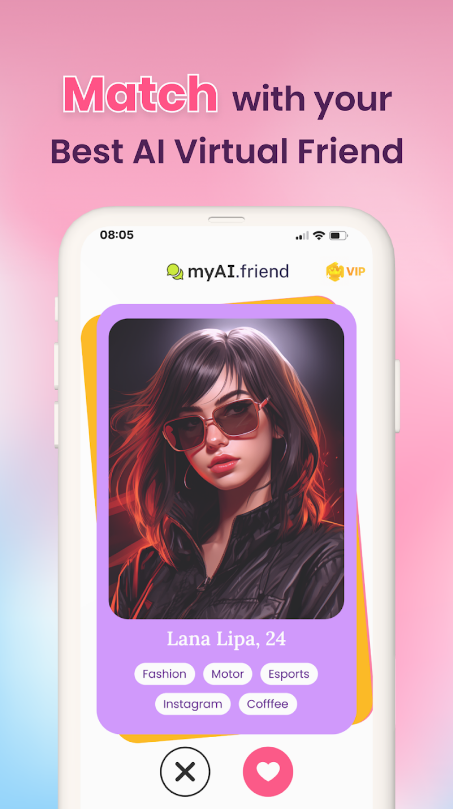 AI Virtual Friend & Companion App Download for Android  1.0.2 screenshot 2