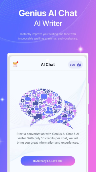 Genius AI Chat & AI Writer Mod Apk Download