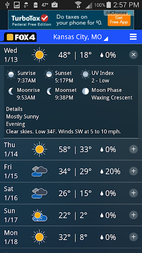 Fox4 KC Weather app download latest versionͼƬ1