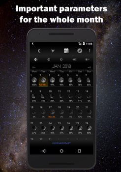 Moon Phase Calendar app android free download v1.52 screenshot 2