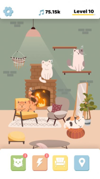 Kitty Rescue ASMR Clicker apk no ads download v1.0.0.15 screenshot 1