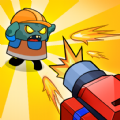 Merge Cannon Idle zombie war mod apk download