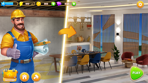 Merge Home Design Dream mod apk no ads v1.1.5 screenshot 2