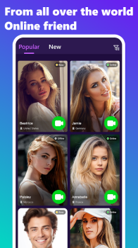 VidUp Video chat & Meet App Free Download v1.0.06 screenshot 2