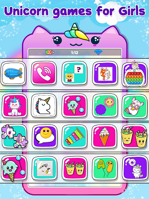 Kids Baby Unicorn Phone Game Apk Free DownloadͼƬ1