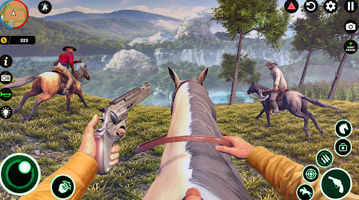 Western Cowboy Game Horse Ride Mod Apk Download v1.1.1 screenshot 2