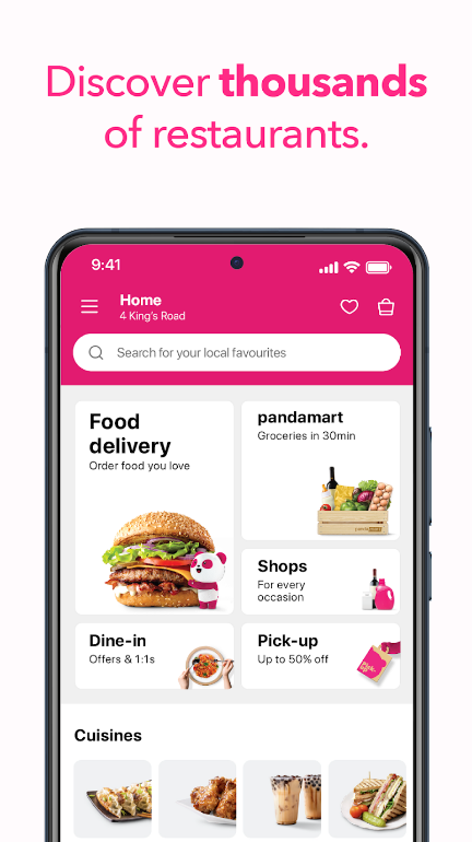 foodpanda App Free Download for AndroidͼƬ1