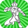 Ultra man Coloring pages Apk Free Download