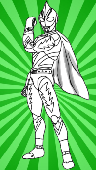 Ultra man Coloring pages Apk Free Download v1.0 screenshot 2