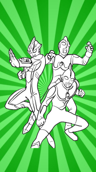 Ultra man Coloring pages Apk Free Download v1.0 screenshot 3