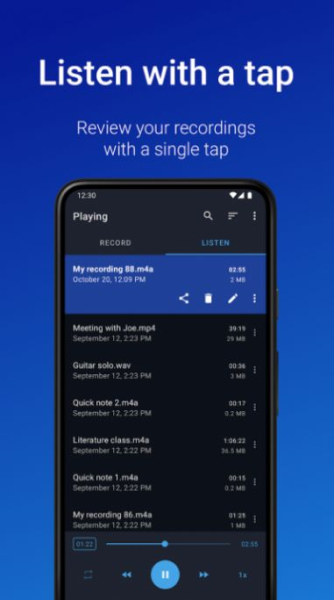 Easy Voice Recorder pro 2.8.6 mod apk happymod download