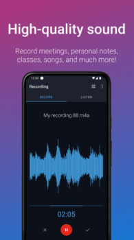 Easy Voice Recorder pro 2.8.6 mod apk happymod download v2.8.6 screenshot 3