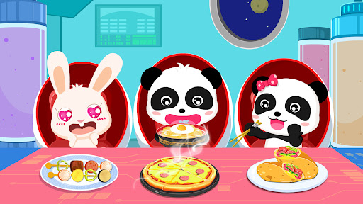 Little Panda＇s Space Kitchen mod apk download v9.76.00.00 screenshot 2