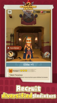 Gladiators Arena Idle Tycoon mod apk unlimited money v1.10.160492 screenshot 1