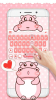 Pink Cute Hippo Theme apk free download v9.5.3_0906 screenshot 2