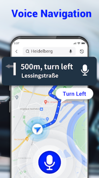 GPS Voice Navigation Live Map apk download latest version v1.5.8 screenshot 1