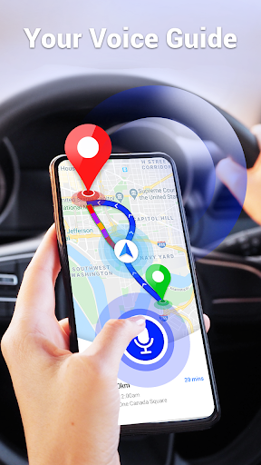 GPS Voice Navigation Live Map apk download latest versionͼƬ1