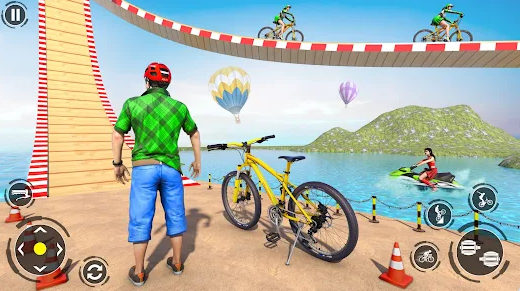 BMX Cycle Games Cycle Stunt 3D Apk Download for Android v1.0.1 screenshot 2