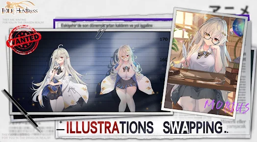 Idle Huntress Girls Land Apk Download Latest Version v1.1.22 screenshot 1