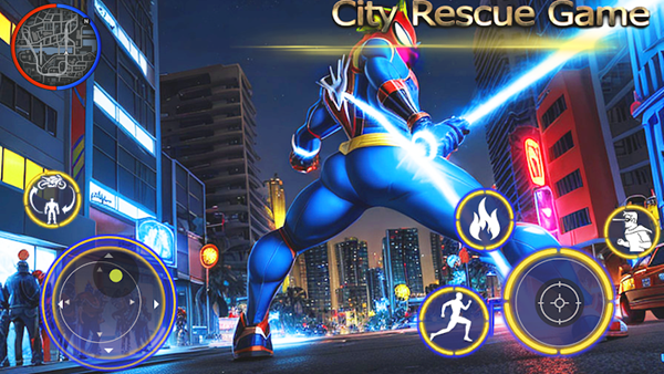 City Avenger Hedgehog hero apk Download v0.1 screenshot 4