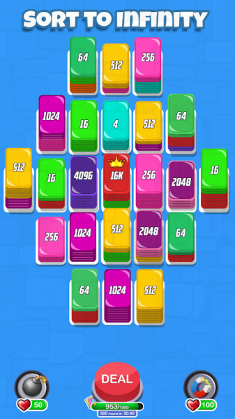 Card Sort Sort to Infinity Apk Free Download