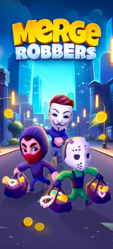 Merge Robbers Idle Merging Mod Apk Latest Version v1.23.2 screenshot 4