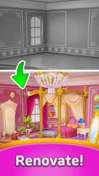 Merge Hotel Makeover Design mod apk no ads v1.4.4 screenshot 1