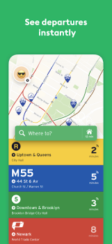 Transit Subway & Bus Times app download latest version v5.15.7 screenshot 1