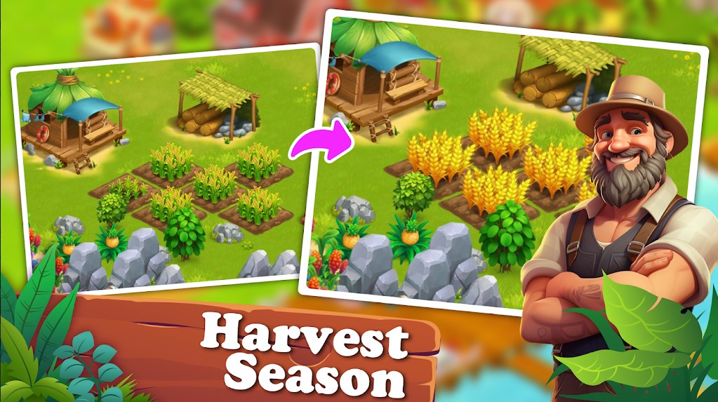 Farm Adventure Survival Island mod apk (unlimited resources)ͼƬ1